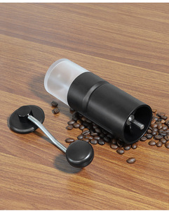 Molinillo <span class=keywords><strong>de</strong></span> Café Manual, Molinillo <span class=keywords><strong>de</strong></span> Granos <span class=keywords><strong>de</strong></span> Café con Manivela, Estilo Fresco, Portátil para el Hogar, Camping y Viajes - Product Image 4