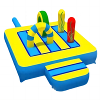 Mini videur gonflable sous-marin pour tout-petits avec obstacle intérieur