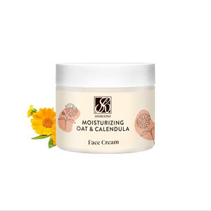 <span class=keywords><strong>Crema</strong></span> Idratante <span class=keywords><strong>Lenitiva</strong></span> Sbiancante Anti-Età Schiarente per la Pelle con <span class=keywords><strong>Calendula</strong></span> e Avena a Marchio Privato - Product Image 1