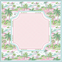 Tapis de mahjong américain à imprimé floral d'oiseaux, tapis de table de mahjong épaissi antidérapant et insonorisant
