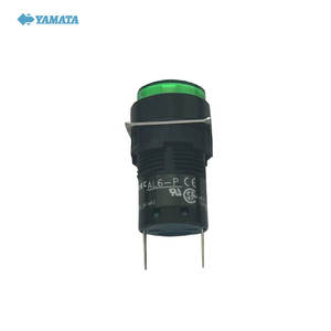 Voyant circulaire AC/DC 24V 2PIN une variété de couleur 16mm AL6M-P4GC/RC/YC/<span class=keywords><strong>WC</strong></span>/SC /JWC AL6M-P4 interrupteur à bouton-<span class=keywords><strong>poussoir</strong></span> - Product Image 2