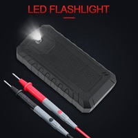 GVDA Nouveau Multimètre Numérique True RMS Gamme Automatique AC DC NCV Écran LCD Couleur Multimètre Intelligent Test Ohm Capacité Hz Température Voltmètre