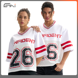 T-shirt en jersey à manches courtes pour homme <span class=keywords><strong>EtaI</strong></span>, imprimé lettres vintage, maille respirante de haute qualité, coupe ample, tendance, marque - Product Image 4