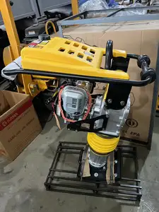 Gasolina Handheld 5.5Hp Gasolina Motor Pequeno Compactador Rammer Tamping Rammer