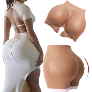 Vrouwen Siliconen Borst En Butt Enhancer Shapewear Nep Vagina Slipje Met Heupbil Vulling Big Ass Ondergoed Legging - Product Image 1