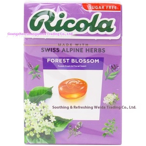 Pastillas Blandas <span class=keywords><strong>Ricola</strong></span> Importadas de 100g con Hierbas y Especias para la Garganta, Recubiertas de Plata, Certificadas Halal, 12 Meses de Caducidad - Product Image 3