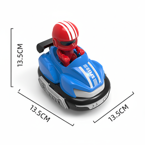 Voiture télécommandée 2,4 GHz avec fonction de combat et lumières musicales – Prête à l'emploi – Jouet <span class=keywords><strong>RC</strong></span> d'intérieur – Cadeau idéal - Product Image 5