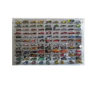 Gabinete de la vitrina para coches a escala de fundición 1/64