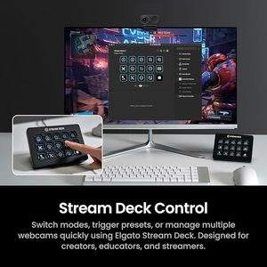 Équipement de diffusion en direct 4K AI Insta Link 2C Pro, capteur 1/2 pouce, micro anti-bruit, contrôle gestuel pour diffusion professionnelle - Product Image 2
