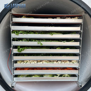 Machine commerciale de dessiccateur de gel de HFD-50 de plateaux de 50KG/24H 18 pour la nourriture - Product Image 2