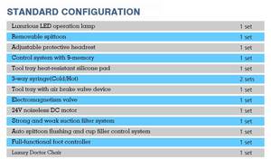 <span class=keywords><strong>Ce</strong></span> Bewezen Met Led Sensor Licht Stomatologie Elektrische Integraal Tandheelkundige <span class=keywords><strong>Unit</strong></span> Stoel - Product Image 5