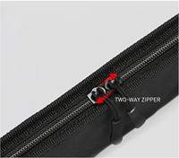Étui de canne à pêche portable, sac de canne à pêche pliable, sac de rangement pour moulinet, organisateur d'équipements de pêche, OEM accepté
