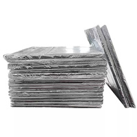 La barrière rayonnante en aluminium réfléchissante faite sur commande VIP lambrisse le vide de 50mm isolé avec l'épaisseur du style 10mm de conception moderne de silice