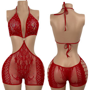 Hot Drill Back <b>Sexy</b> Big Hollow Ballroom Dance <b>Outfit</b> Club <b>Outfits</b> for <b>Women</b> <b>Sexy</b> Stripper Exotic Dancewear - Product Image 2