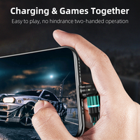 Câble de charge magnétique 3 en 1 à 540 degrés avec LED chargeur à Rotation libre pour Smartphones iPhone Samsung
