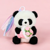 Gantungan Tas Boneka Panda Lucu dengan Manik-Manik Beraroma Isian Poliester & Kapas PP Berbagai Model 31cm-50cm Unisex