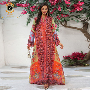 Vestido Musulmán para Mujer Zaynab, Túnica Emmes, Abaya de Alta Calidad, Nueva <span class=keywords><strong>Moda</strong></span> Árabe, Últimos Diseños de Burka, Abaya para Ramadán - Product Image 2