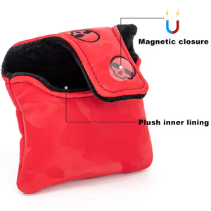 Factory Price Embroidery Golf Headcovers Golf Putter Headcover Custom Waterproof Pu Leather Golf Putter <b>Head</b> <b>Cover</b> - Product Image 5
