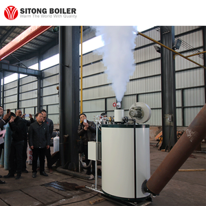 Caldera <span class=keywords><strong>de</strong></span> Vapor Industrial Automática <span class=keywords><strong>de</strong></span> Bajo Consumo, Vertical, <span class=keywords><strong>de</strong></span> 500 kg, <span class=keywords><strong>de</strong></span> Doble Combustible (Diésel y Gas) - Product Image 3