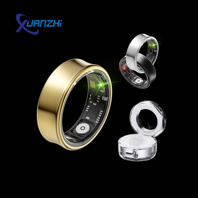 SHR Health Care Smart Ring AI Heart Rate Sleep Activity Multisports GPS Fitness Tracker with Lighting APP 2026