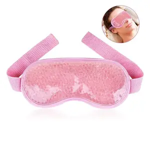 Niet Giftig Pvc Custom Cooling Eye Patch Herbruikbare Custom Gel Kralen Cool Oogmasker