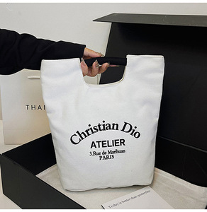Sac fourre-tout PLAYMAX en toile artistique personnalisé, idéal pour le maquillage, les repas des étudiants, ou comme seau à eau, sac décontracté à porter à l'épaule – Vente en gros - Product Image 3