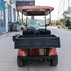 Voiture de golf électrique Robetaa homologuée CE 72V, 4 places, avec benne de chargement, véhicule utilitaire - Product Image 5