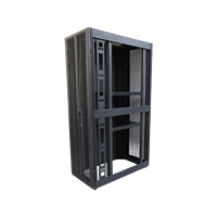 Armoire industrielle en acier, robuste, haute, avec étagères pour centre de données