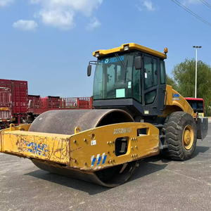 Rouleau vibratoire à tambour unique XCM-G XS263J d'occasion, 26 tonnes, moteur diesel, modèle 2021, puissance 140 kW, composants principaux : moteur, roulement - Product Image 1