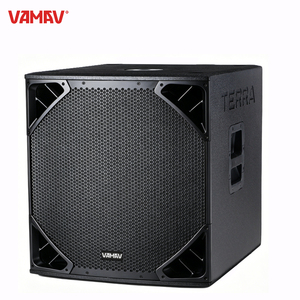 VAMAV Pro Audio TERRA18 900W RMS Caisson de basses actif en bois de 18 pouces CLASS D Système de sonorisation pour grands événements - Product Image 1
