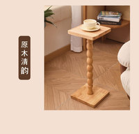Petite table basse en bois avec rangement pour canapé, table d'appoint pour salon