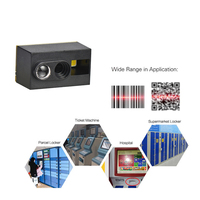 YHDAA Scan Head Mini 2D Montaje fijo Escáner de código de barras Motor Auto Sense Qr Code Reader Scanner Module para quiosco