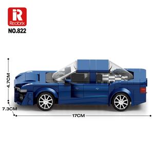 Coche Deportivo de Carreras de Ensamblaje DIY MOC Techinic, Modelo de Coche de Colección, Juguete de Construcción Pequeño para Niños, Conjuntos de Bloques de Construcción - Product Image 5