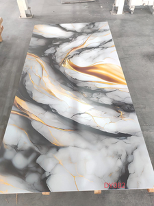 Échantillons gratuits panneau uv ignifuge marbre <span class=keywords><strong>mural</strong></span> panneau pvc riche motif luxe uv spc panneau <span class=keywords><strong>mural</strong></span> marbre 3d panneau uv - Product Image 5