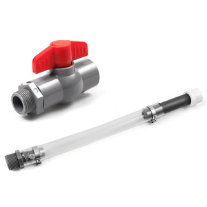 Manguera de repostaje de combustible con válvula de bola y kit de cierre para tanque de combustible de carreras, manguera piloto con retén de curva - Product Image 4