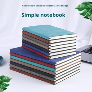 Taccuino di scuola con copertina rigida con LOGO personalizzato Design classico elastico colorato B5 A6 A7 copertina 100 fogli in pelle diario diario taccuino - Product Image 2