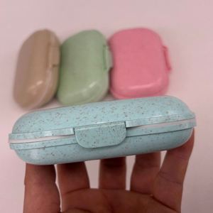 Small Moq Eco-Friendly Bpa Free Plastic Classic 7 Compartment Mini Portable Medicine <b>Case</b> Dispensed <b>Pill</b> <b>Storage</b> Box - Product Image 2