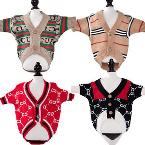 Moda Luxo Marca Pet Dog Sweater Malha Quente Puppy Cat Dog Roupas De Inverno - Product Image 3
