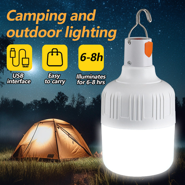 Liangte Custom AC/DC Rechargeable LED Lamp Bulb Regular and Emergency Light