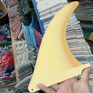 Planche de paddle en fibre de verre transfrontalière avec aileron détachable, accessoires de gouvernail arrière monochrome pour le surf - Product Image 5