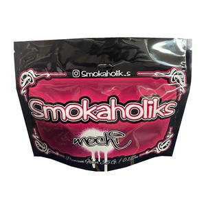 Sacs d'emballage alimentaire personnalisés anti-odeur en gros 4x7 10x12, pochettes à double fermeture éclair résistantes aux enfants, en nylon mat, pour bonbons - Product Image 2