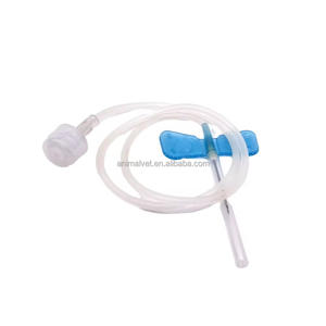 จัดส่งฟรี23กรัมเข็มแบบใช้แล้วทิ้งพร้อมหนังศีรษะชุดเส้นเลือดเข็มหนังศีรษะเข็มผีเสื้อ - Product Image 4