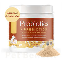 Poudre Probiotique pour la Santé Intestinale des Animaux - Citrouille - Chiens et Chats - Soutien Digestif - Équilibre Intestinal - Absorption Rapide - Digestion Sensible