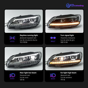 11-16 Volkswagen สำหรับ Passat B7ไฟหน้า LED สัญญาณไฟเลี้ยวเพิ่มขึ้นต่ำประกอบอุปกรณ์เสริมรถยนต์ - Product Image 5