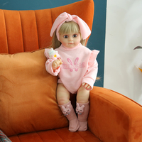 Poupées reborn réalistes pour bébé, cadeaux de noël, 21 pouces, poupées nouveau-né en silicone, Offre Spéciale