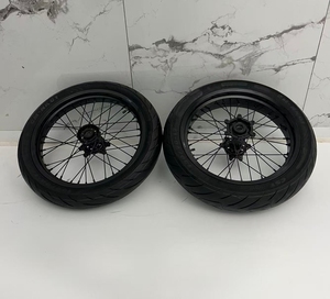 <span class=keywords><strong>Cerchi</strong></span> Supermoto da 17 Pollici per Surron Ultra Bee, Parti di Ricambio per <span class=keywords><strong>Bici</strong></span> Elettrica, Assemblaggio Anteriore e Posteriore 17x2.5/17x3.5, Condizione Pneumatici Stradali - Product Image 3