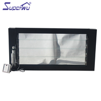Silencieux Vertical Moderne Électrique Verre Persienne Stores Bouton Tactile Télécommande Chambre Salon Salle De Bains Bureau À Domicile 5 Ans