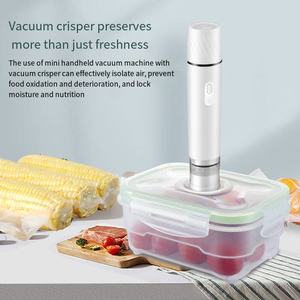 <span class=keywords><strong>เครื่องซีลสูญญากาศ</strong></span>แบบมือถือชาร์จไฟได้สำหรับอาหารที่มี Type-C ชาร์จ + รวมถุง - Product Image 4