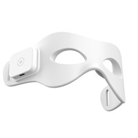 Masque pour les yeux en silicone avec lumière rouge, bleue, jaune et violette pour massage oculaire