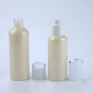 Flacons de lotion de la série <span class=keywords><strong>beige</strong></span>, fermeture hermétique pour garder la lotion fraîche - Product Image 5